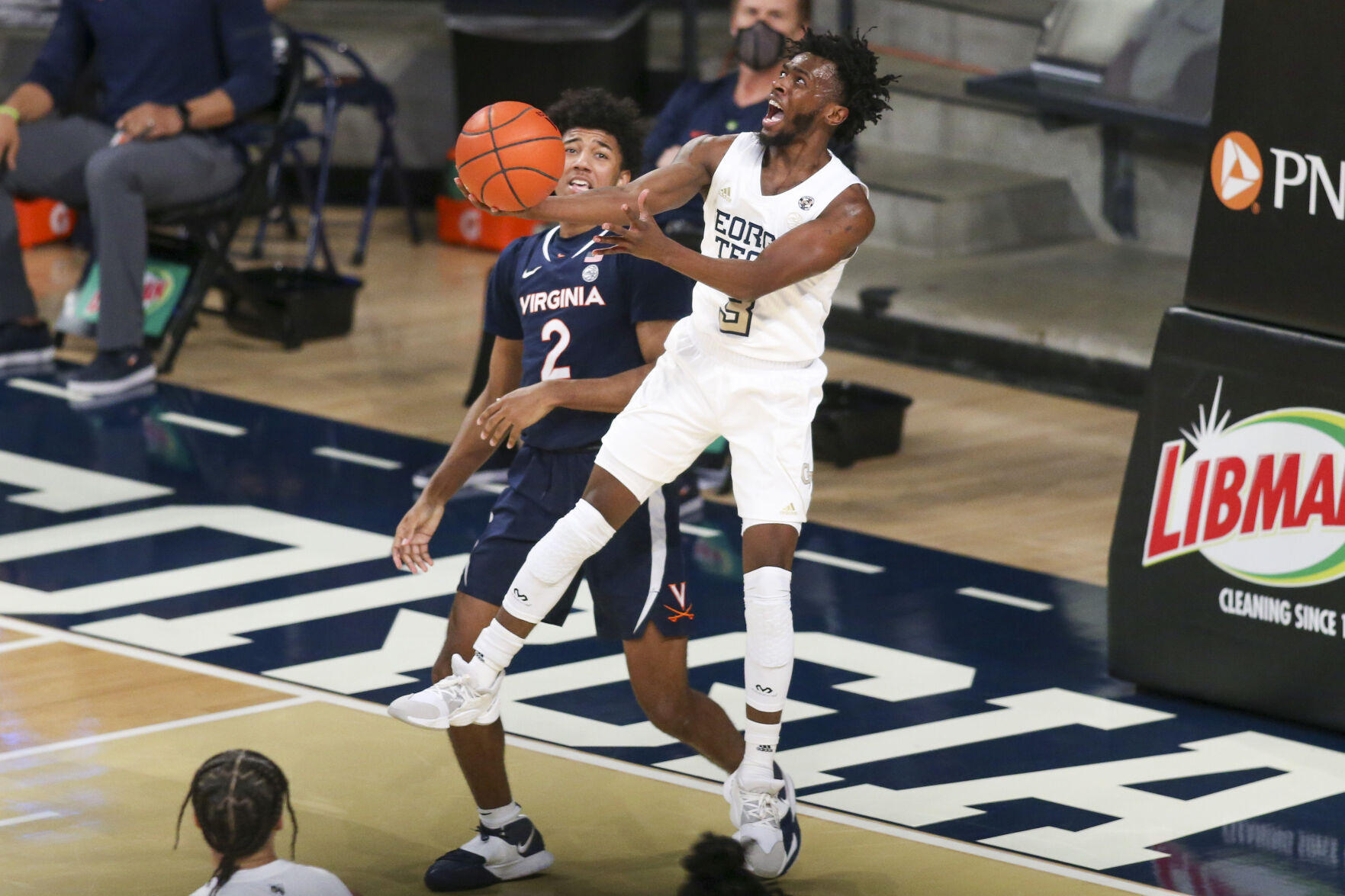 NCAA Basketball: Virginia at Georgia Tech